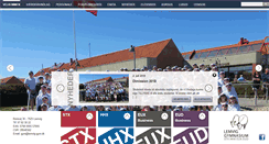 Desktop Screenshot of lemvig-gym.dk